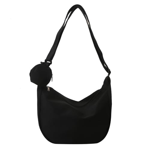 Watreketal 2023 Neue Knödel Tasche Leinwand Umhängetaschen Mit Kleinem Geldbeutel Modemessenger Für Mädchen Frauen Casual Crossbody Taschen Casual Crossbody von Watreketal