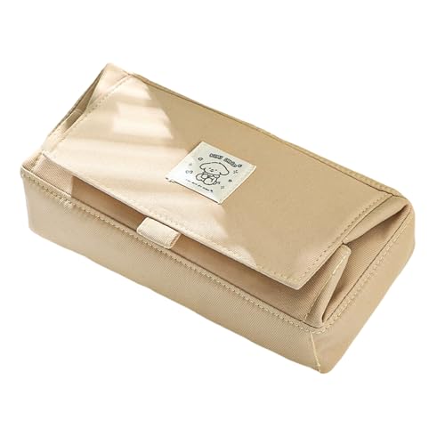 Watreketal Bleistiftbeutel Mit Großer Kapazität Leinwand Stiftkoffer Mehrzweckstiftbeutel Leinwand Bleistiftbeutel Reisen Make Up Tasche Für Kid Erwachsene Tragbare Schreibinstrumente Hülle von Watreketal