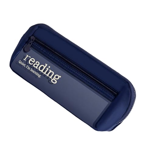 Watreketal Bleistiftbeutel Stiftbeutel Klarer Make Up Ästhetik Zurück In Die Schule Liefert Große Kapazität Klarer Make Up Tasche Ästhetische Beutel von Watreketal