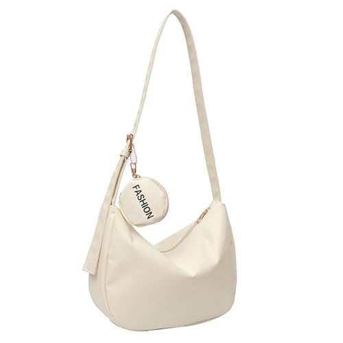 Watreketal Chick Und Funktionales PU Knödel Achselstasche Cross Body Umhängetaschen Für Tägliche Einkäufe Und Soziale Anlässe Dumpling Bag Crossbody von Watreketal