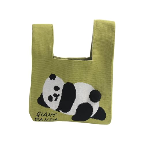 Watreketal Damen Kleine Einkaufstasche Für Frauen Weich Gestrickte Obere Grifftasche Armband Knotenbeutel Geldbeutel Und Handtaschen Handtasche Für Den Strand von Watreketal