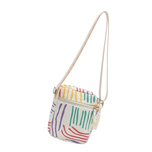 Watreketal Einzigartige Erdbeer Cord Crossbody Tasche Von Frauen Mit Verstellbarer Gurt Schulterbeteiligung Casual Satchel Geldbörse Für Frauen Verstellbare Umhängetasche von Watreketal