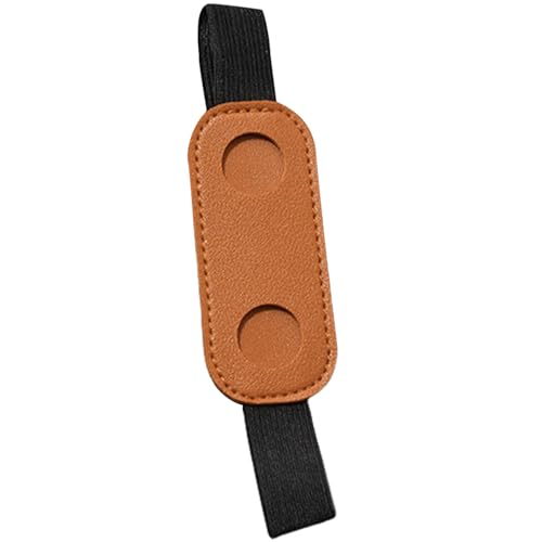 Watreketal Elastic Pen Ärmelbeutel PU Lederstifte Hülle Mit Bandstifthülle Für Notebook Planer Bibel PU Lederhülse Elastizitätsbandbeutel Für Notebooks Journal von Watreketal