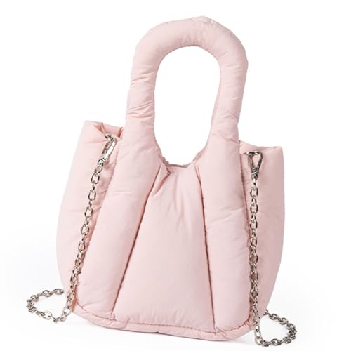 Watreketal Elegante Nylon Freizeit Handtasche Umhängetasche Student Satchel Mode Crossbody Taschen Für Den Täglichen Gebrauch Puffer Handtasche von Watreketal