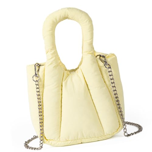 Watreketal Elegante Nylon Freizeit Handtasche Umhängetasche Student Satchel Mode Crossbody Taschen Für Den Täglichen Gebrauch Puffer Handtasche von Watreketal