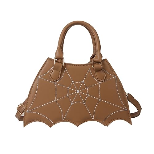 Watreketal Fledermausform Handtasche Einzigartige Crossbody Bag Tasche PU Leder Umhängetaschen Frauen Messenger Mode Pendler Ein Einzigartiger Umhängetasche Elegante Frauen Geldbeutel von Watreketal