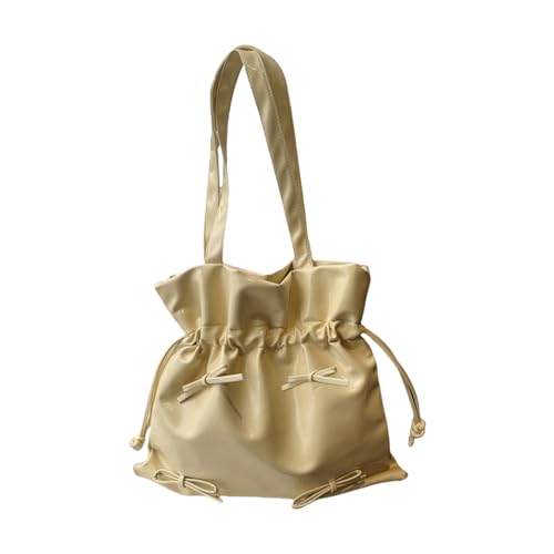 Watreketal Frauen Bögen Umhängetaschen Eimer Ästhetische Achselhöhle Große Kapazität Handtasche All Matching Achselschule Frauen Bögen Achselhaut Ästhetische Handtasche All Matching Schulter Unterarm von Watreketal