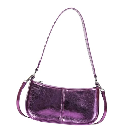 Watreketal Frauen Helle Farbwälztasche Einfache Messengery PU Leder Achsel Koreanische Stile Crossbody Für Tägliche Frauen Koreanische Stile Schulter PU Leder Crossbody Mode Achselhöhle von Watreketal