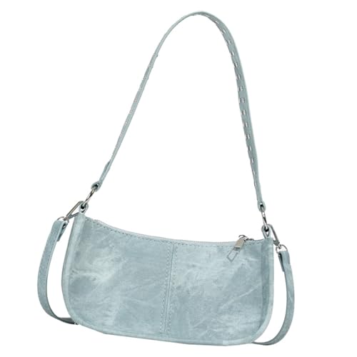 Watreketal Frauen Helle Farbwälztasche Einfache Messengery PU Leder Achsel Koreanische Stile Crossbody Für Tägliche Frauen Koreanische Stile Schulter PU Leder Crossbody Mode Achselhöhle von Watreketal