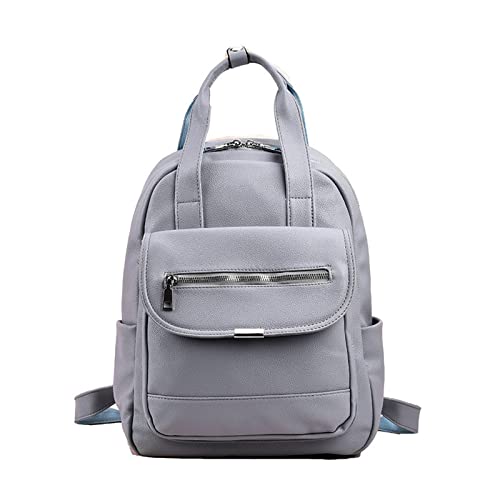 Watreketal Frauen Leisure Rucksack Reisen All Matching Daypack Small Back Pack College Casual Girls School Taschen Frauen Kleines Reisen Leder Freizeit Freizeitinseln von Watreketal