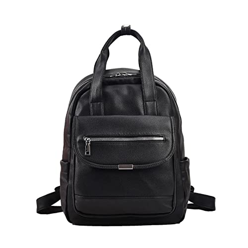 Watreketal Frauen Leisure Rucksack Reisen All Matching Daypack Small Back Pack College Casual Girls School Taschen Frauen Kleines Reisen Leder Freizeit Freizeitinseln von Watreketal