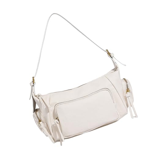 Watreketal Frauen Umhängetasche Multi Pockets Achselhändler Handtasche PU Leder Boten Einkaufsbodus Retro Crossbody Für Tägliche Frauen Schulter Handtasche PU Leder Crossbody Retro Achsel Für Reise von Watreketal