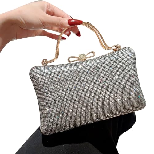 Watreketal Frauenabendtasche Schicke Und Tragbare Geldbeutel Schulter Crossbody Taschen Für Hochzeiten Und Partys Bodentasche von Watreketal