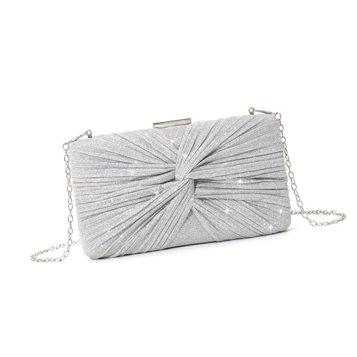 Watreketal Funkelnde Partyhandtasche Mit Abnehmbarem Schultergurt Crossbody Geldbörse Modetasche Für Hochzeit Und Freizeitveranstaltung Essentielles Carry Clutch von Watreketal