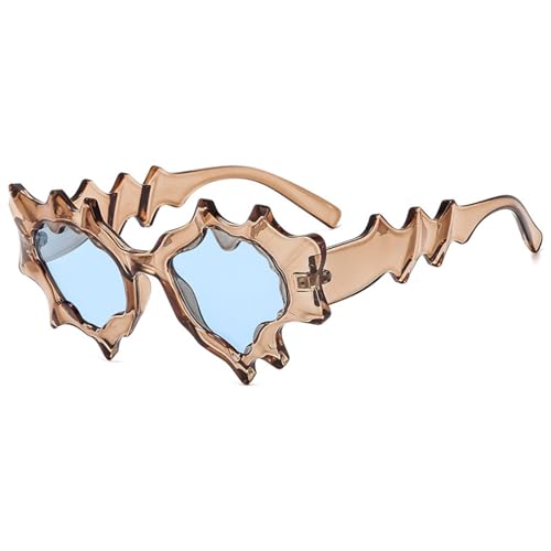 Watreketal Futuristische Sonnenbrille Mädchen Unregelmäßige Rahmenbrillen Teenager Hiphops Trend Nachtclub Party Für Erwachsene Teenager Mädchen Für Frauen Rahmen Watreketal Futuristische Sonnenbrille Mädchen Unregelmäßige Rahmenbrillen Teenager Hiphops Trend Nachtclub Party Für Erwachsene Teenager Mädchen Für Frauen Rahmen von Watreketal