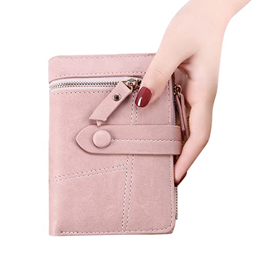 Watreketal Geldbörse, Kreditkartenetui aus Leder, Hasp-Kartenhalter, Geschäftsgeschenk, Kleingeldfach für Etui für Frauen und Mädchen, Münzbörse, Geldbeutel Watreketal Geldbörse, Kreditkartenetui aus Leder, Hasp-Kartenhalter, Geschäftsgeschenk, Kleingeldfach für Etui für Frauen und Mädchen, Münzbörse, Geldbeutel von Watreketal