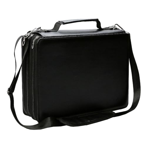 Watreketal Großer Marker Organizer Tragetasche 168/224 Spielstiftbeutel Mit Schultergurt Für Pinselkunstversorgung Organisatoren Großkapazität Hülle von Watreketal