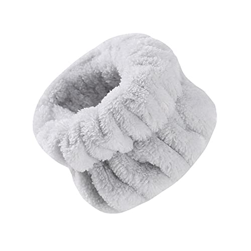 Watreketal Haarband,1 stück Saugfähigen Armband Plüsch Armbänder Waschen Handtuch Handgelenk Make-Up Weiche Armband Terry Waschen Handtuch Frottee von Watreketal