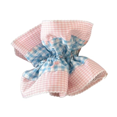 Watreketal Haarband,Ästhetische Scrunchies Elastisches Doppellagiges Haarseil aus Spitze Hochzeit Party Strand Kopfbedeckung Große Dutts Haar Elastisches Haarband aus Spitze von Watreketal