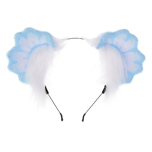 Watreketal Haarband,Anime Cosplay Requisiten Katze Haar Hoop Pelzigen Haar Styling für Halloween Stirnband Pelzigen Kätzchen Tier Karneval von Watreketal