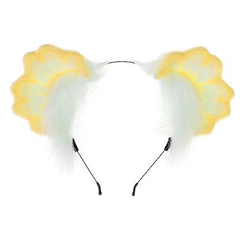 Watreketal Haarband,Anime Cosplay Requisiten Katze Haar Hoop Pelzigen Haar Styling für Halloween Stirnband Pelzigen Kätzchen Tier Karneval von Watreketal