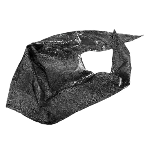 Watreketal Haarband,Bling Kristall Kopftuch Hollows Meshes Schal Long Tail Nachtclub Haar-Accessoires für Nachtleben Mode von Watreketal