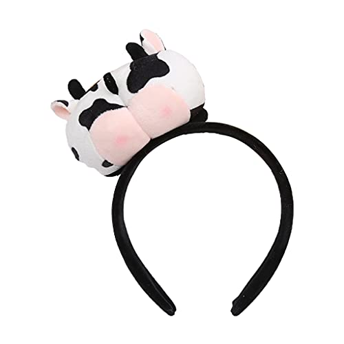 Watreketal Haarband,Cartoon Plüsch Haarband Piggy Butt Haarhalter Anime Furry Bum Haar Zubehör Butts elastisches Stirnband für den Kopf von Watreketal