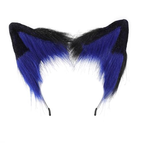 Watreketal Haarband,Cosplay Katzenohr Stirnband Frau Studenten Karneval Anime Charakter Haarband Katzenohr Stirnbänder Plüsch Weihnachten Haar Hoop von Watreketal