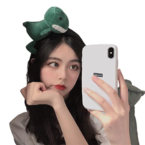 Watreketal Haarband,Einfache Haar-Accessoires Frauen Studenten waschen Gesicht Haarband Tuch Stoff Kuscheltiere Form Stirnbänder bunte Haar Hoop von Watreketal