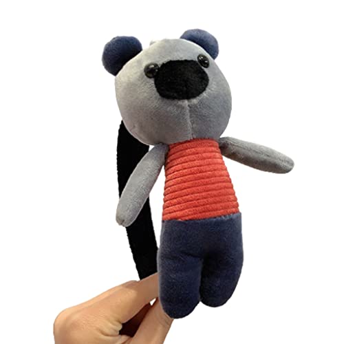 Watreketal Haarband,Einfache Haar-Accessoires Frauen Studenten waschen Gesicht Haarband Tuch Stoff Kuscheltiere Form Stirnbänder bunte Haar Hoop von Watreketal