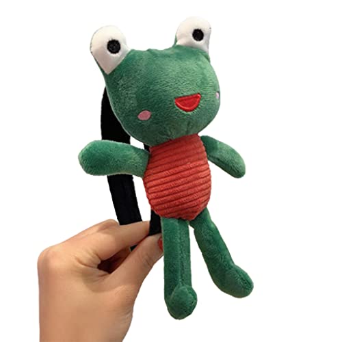 Watreketal Haarband,Einfache Haar-Accessoires Frauen Studenten waschen Gesicht Haarband Tuch Stoff Kuscheltiere Form Stirnbänder bunte Haar Hoop von Watreketal