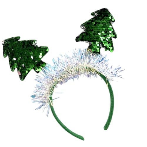 Watreketal Haarband,Funkelnder Weihnachts-Kopfschmuck, verstellbar, Weihnachts-Kopfschmuck, Mädchen-Haarschmuck für Partys, Haarschmuck von Watreketal
