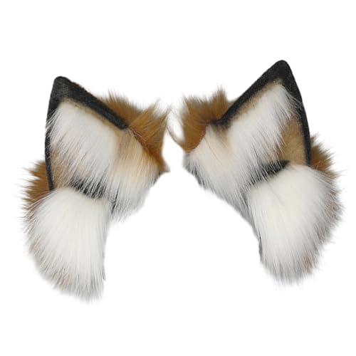 Watreketal Haarband,Furry Cat Cosplay Party Anime COSPLAY Halloween Dynamische Ohr Rolle Spielen Requisiten Prom Party Rolle Spielen Zubehör von Watreketal