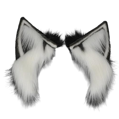 Watreketal Haarband,Furry Cat Cosplay Party Anime COSPLAY Halloween Dynamische Ohr Rolle Spielen Requisiten Prom Party Rolle Spielen Zubehör von Watreketal