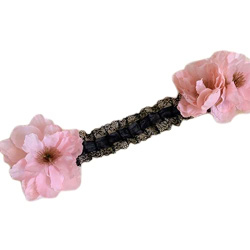 Watreketal Haarband,Haarband Stirnband Anime Maid Cosplay Haarband Spitze Kopfbedeckung Haarband Kopfbedeckung von Watreketal