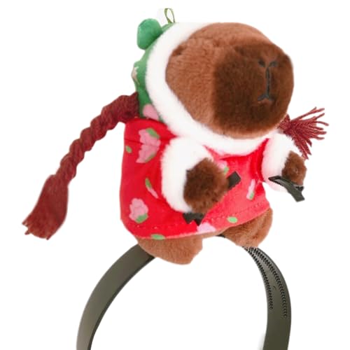 Watreketal Haarband,Halloween Stofftier Form Haarband Frauen Student Fotografie Haarband Stofftier Form Waschen Gesicht Stirnbänder von Watreketal