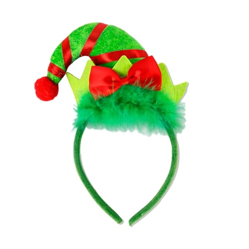 Watreketal Haarband,Lametta-Stirnband für Weihnachtsgeschenke, Kopfbedeckung, Haarreif für Halloween, Weihnachten, Kopfbedeckung, Partyzubehör von Watreketal