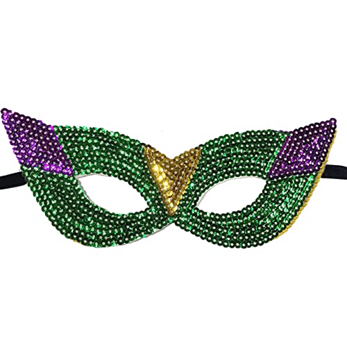 Watreketal Haarband,MaskeradeMaske Mardi GrasAugenmaske Stirnband Brille Mardi GrasKopfbedeckung HalloweenMaske Augenmaske von Watreketal