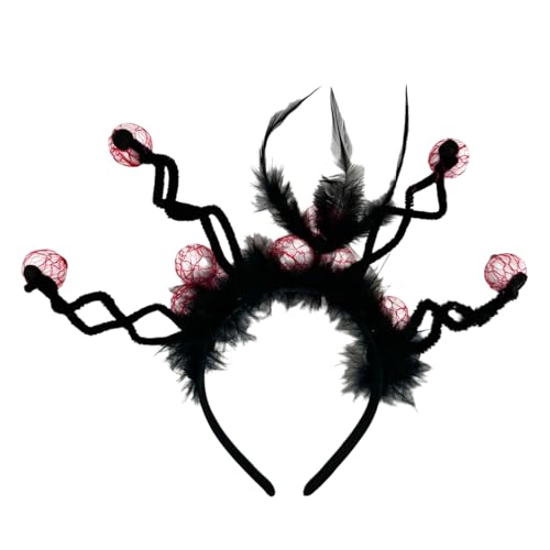 Watreketal Haarband,Neuartiger Augäpfel-Haarreif für Erwachsene und Kinder, dunkle Serie, Stirnband, Maskerade-Requisiten, Haarband, Urlaubs-Haarschmuck von Watreketal