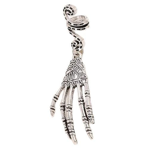 Watreketal Haarband,Skelett Krallen Haarringe Haarperlen Lose Spule Haarschmuck Für Zopf Dreadlock Perle Haarspange Zopfringe Zopfclip von Watreketal