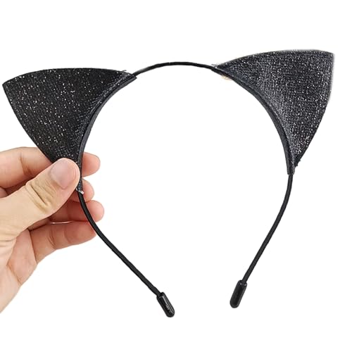 Watreketal Haarband,Tier-Stirnbänder für Erwachsene, Halloween-Tierohren, Krawatte, Rock, Schwanz-Set, Tierkostüm-Zubehör, Kinder und Erwachsene von Watreketal
