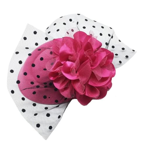 Watreketal Haarband,Vintage-Blumen-Haarspange für die Braut, die Fotos macht, Garnhut-Haarnadel, 1920er-Jahre-Aufführungen, Haarspangen für die Frau von Watreketal