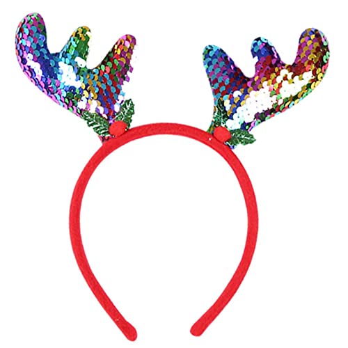 Watreketal Haarband,Weihnachten Hairhoop Cosplay Kostüm Weihnachten Bühnenauftritte Stirnband Party Supplies Headwear Festliche Kleidung Accs von Watreketal