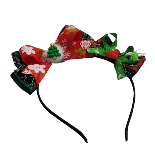 Watreketal Haarklammer,Elegante Weihnachts-Lolitas-Haarspange, festlicher Hut mit Hirschhörnern, hübscher handgemachter Lolitas-Hut, Weihnachts-Haar-Accessoires von Watreketal