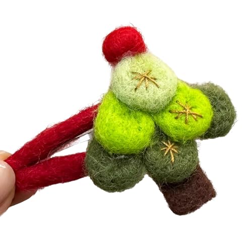 Watreketal Haarklammer,Haarspangen in Kranzform, Kopfbedeckung, Kranz-Haarspange für Weihnachtskopfbedeckung, Kostümparty-Zubehör von Watreketal