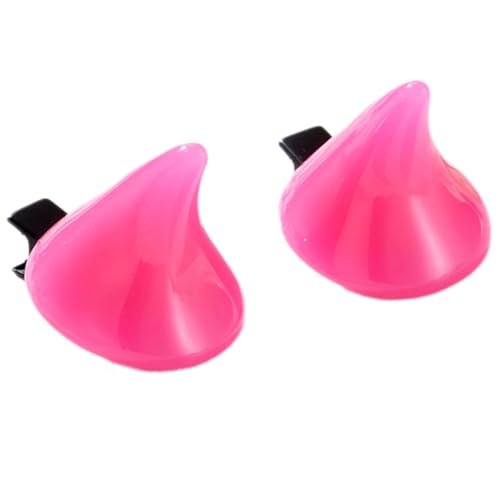 Watreketal Haarklammer,Halloween Haarspangen Horn Haarspangen Thema Party Bühne Kopfschmuck Teufel Horn Haarspangen Cosplay Haarschmuck von Watreketal