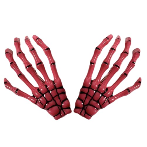 Watreketal Haarklammer,Halloween-Klauenspangen, dunkle Klaue, Haarspange, Cosplay-Party-Kopfbedeckung, Entenschnabel-Clip, Anziehparty für Maskerade von Watreketal