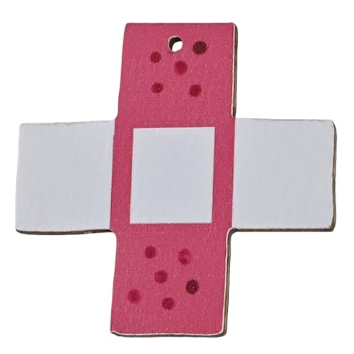 Watreketal Haarklammer,Holz Haarspange Kreuze Balletcore Kleine Kreuze Flache Spange Balletcore Haarnadel Kreuze Elegante Haarspange für Bündel von Watreketal