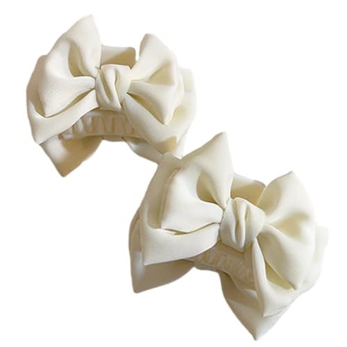 Watreketal Haarklammer,Krallen Haarspange Schleife 2000er Kralle Balletcore Pony Haarspangen Balletcore Haarnadel Schleife Preepy Haarspange für Bündel von Watreketal