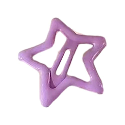 Watreketal Haarklammer,Mädchen Metall Stern Haar Clip Haarnadeln Frisur Zubehör Braten Farbe Malerei Haar Barrettes BB-Clip für Frauen Kinder Watreketal Haarklammer,Mädchen Metall Stern Haar Clip Haarnadeln Frisur Zubehör Braten Farbe Malerei Haar Barrettes BB-Clip für Frauen Kinder von Watreketal